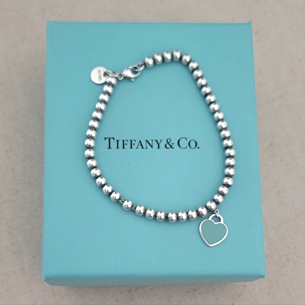 Bracelet tiffany blue heart!!